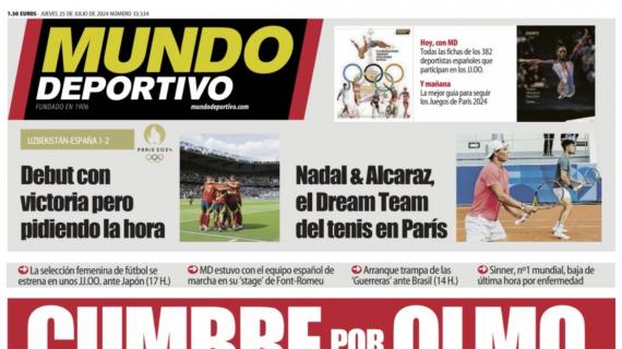 Mundo Deportivo: "Cumbre por Olmo"