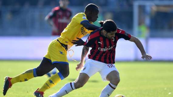 Italia, el Milan no puede con el vicecolista Frosinone
