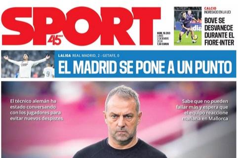 Sport: "Flick tiene soluciones"