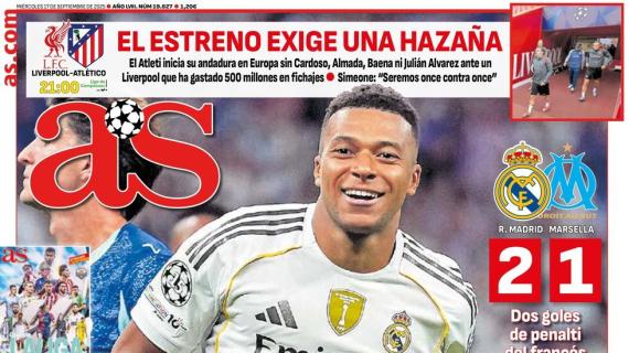 As: "Mbappé no perdona"