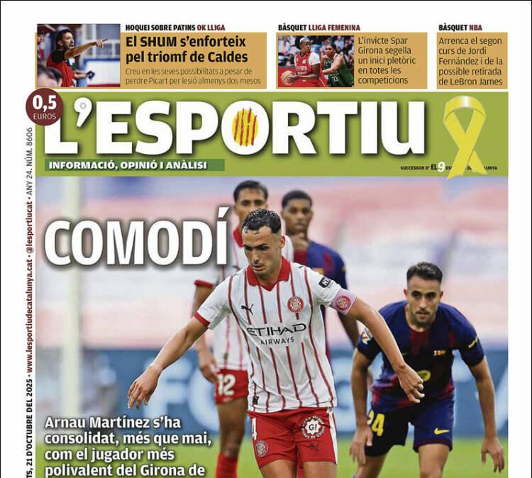 L'Esportiu, Ed.Girona: "Comodín"