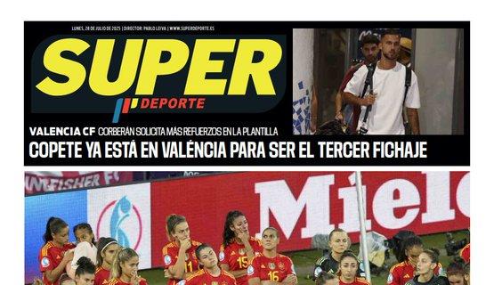 Superdeporte: ”Copete está en Valencia para ser el tercer fichaje”