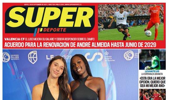 Superdeporte: "Acuerdo para la renovación de André Almeida"