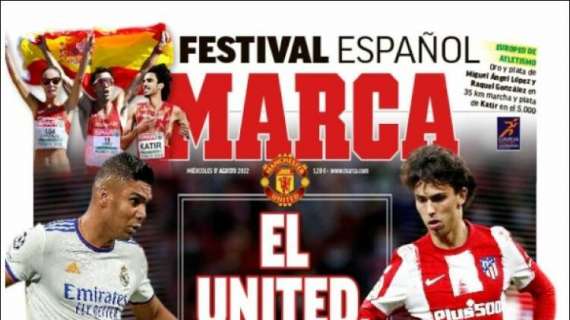 Marca: "El United, de caza en Madrid"