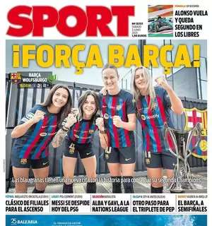 Sport: "Força Barça"