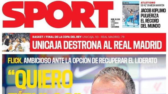 Sport: "Quiero títulos"