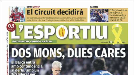 L'Esportiu: "Dos mundos, dos caras"