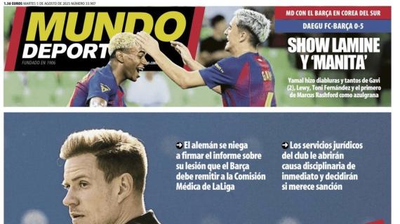 Mundo Deportivo: ''Expediente a Ter Stegen''