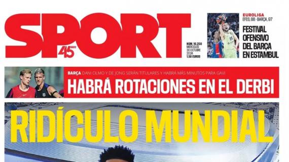 Sport: "Ridículo mundial"