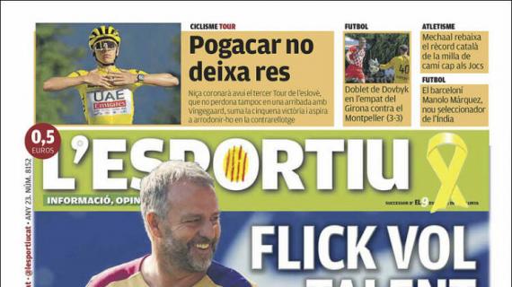 L'Esportiu: "Flick quiere talento"