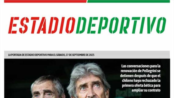 Estadio Deportivo: "Se para"