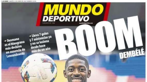 Mundo Deportivo: "Boom Dembélé"