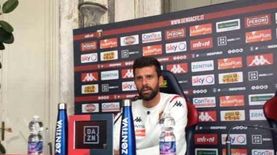 Genoa, Thiago Motta: "Si la Juve no tiene a CR7, tiene a Higuain o Dybala"