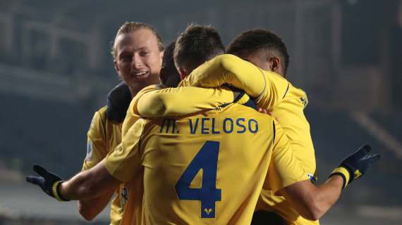 Italia, el Verona sexto tras vencer en Bergamo (0-2)