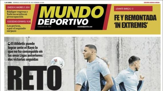 Mundo Deportivo, Ed.Vizcaya: "Reto a la vista"