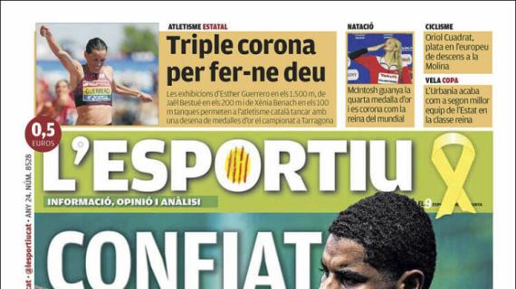 L'Esportiu: "Confiado"