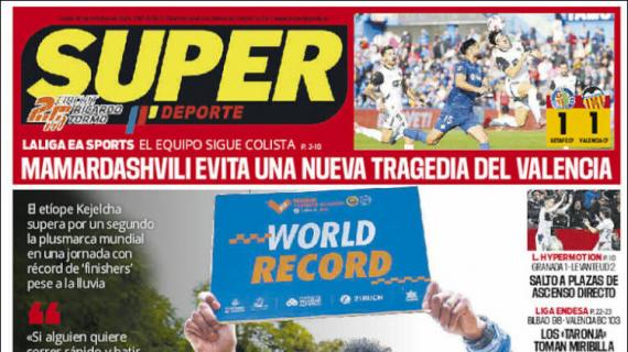 Superdeporte: "Mamardashvili evita una nueva tragedia del Valencia"