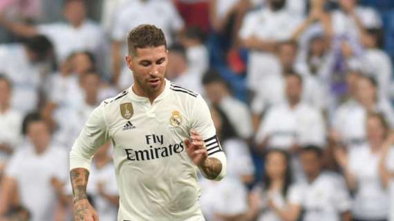 Sergio Ramos convierte el tercer gol del Madrid (1-3)