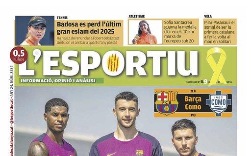 L'Esportiu: "Alicientes en el Johan Cruyff"