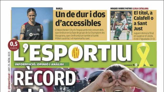 L'Esportiu: "Record a la vista"