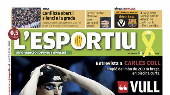 L'Esportiu: "Conflicto abierto y silencio en la grada"