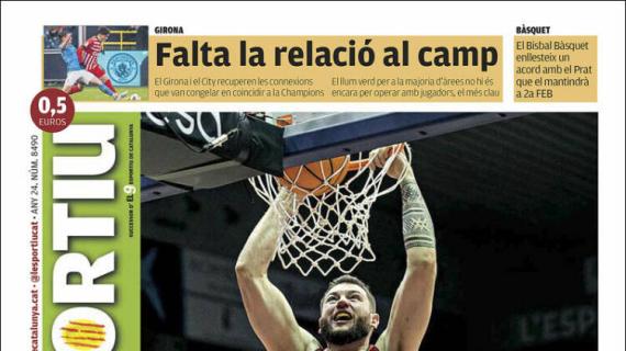 L'Esportiu, Ed.Girona: "Falta la relación en el campo"