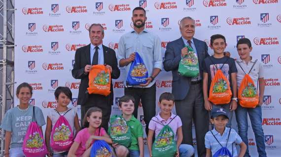 El Atlético de Madrid y Ayuda en Acción, juntos contra la pobreza infantil