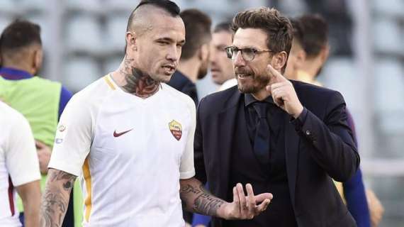 Roma, Di Francesco: "Nainggolan podría jugar en cualquier grande europeo"