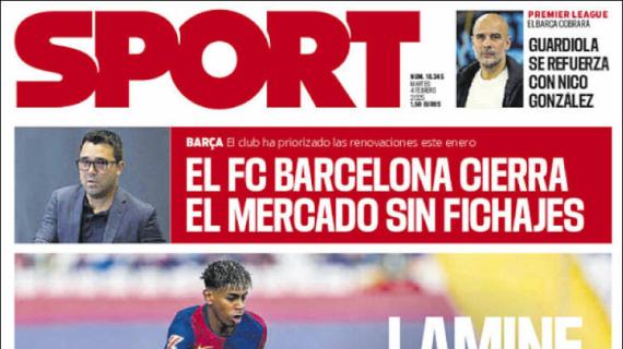 Sport: "Lamine, rey de la asistencia"