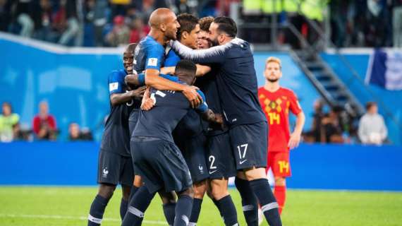 As: "Francia-Croacia, el fútbol elige rey"