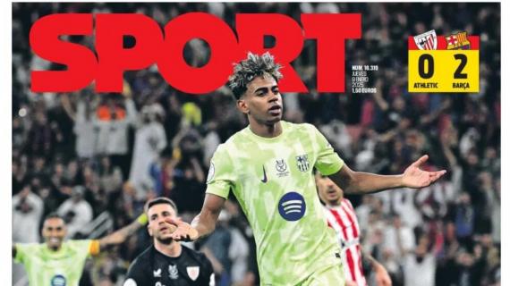 Sport: "¡A la final con Olmo!"