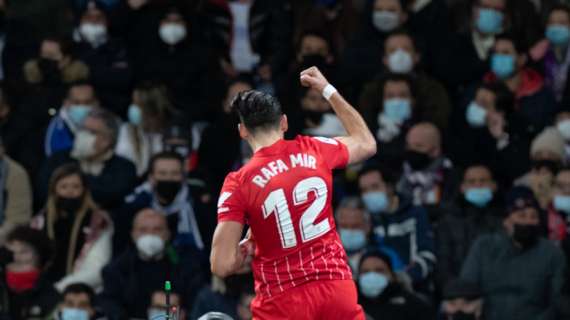 Sevilla FC, Rafa Mir: "Este cuarto de temporada está siendo espectacular"