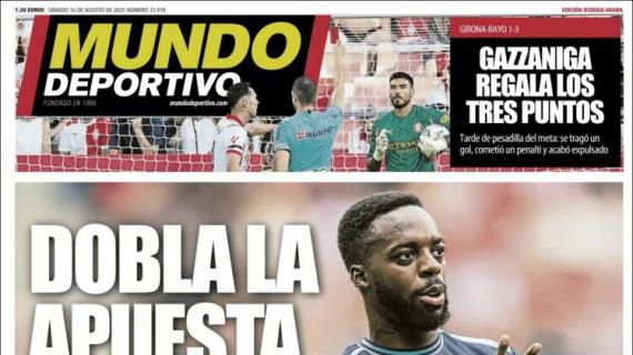 Mundo Deportivo, Ed.Vizcaya: "Dobla la apuesta"
