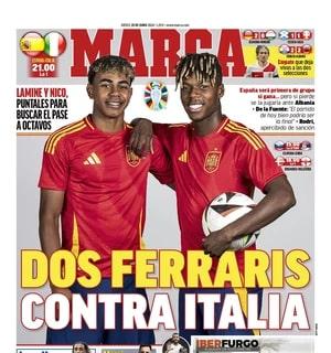 Marca: "Dos Ferraris contra Italia"