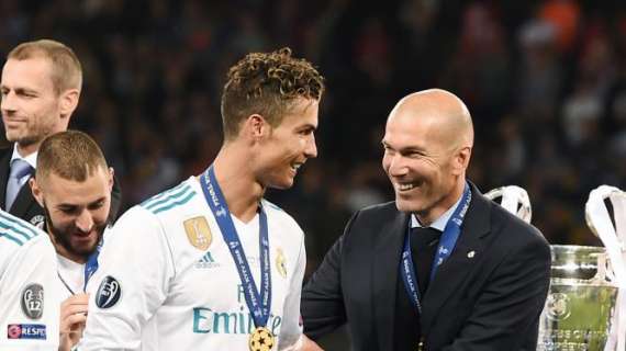 El mensaje de Cristiano Ronaldo a Zidane: "Orgulloso por haber sido tu jugador"