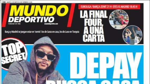 Mundo Deportivo: "Depay busca casa"