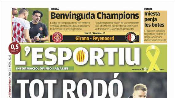 L'Esportiu: "Todo redondo"