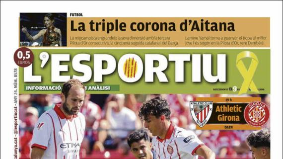 L'Esportiu, Ed.Girona: "Con pinzas"