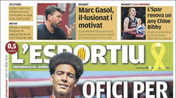 L'Esportiu, Ed.Girona: "Oficio para Michel"