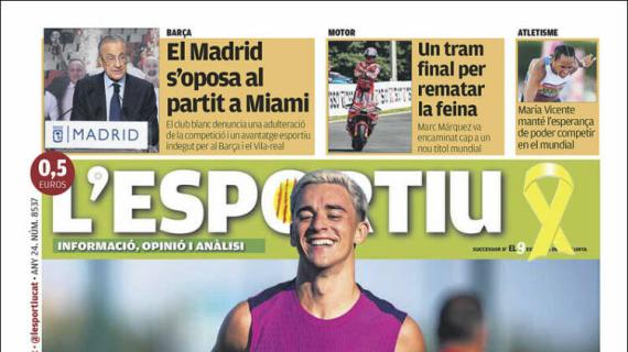 L'Esportiu: "Tiene hambre"