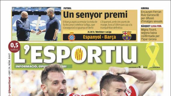 L'Esportiu, Ed.Girona: "Por fin"