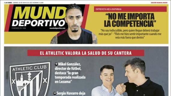 Mundo Deportivo, Ed.Vizcaya, Mikel González: "Estamos mejor que nunca"