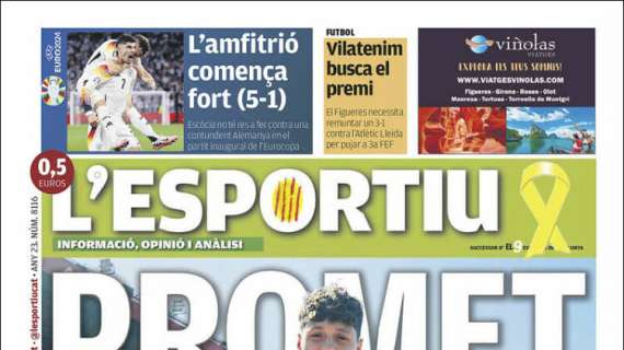 L'Esportiu, Ed.Girona: "Promete"