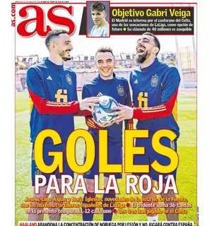 As: "Goles para La Roja"