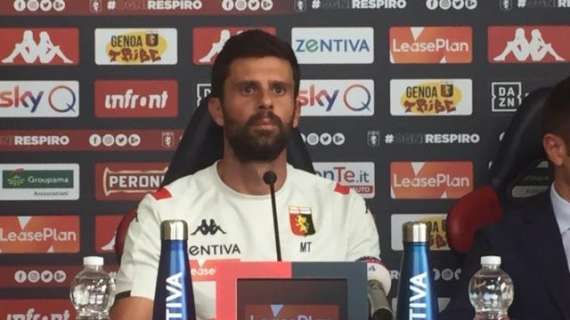 Genoa, Thiago Motta: "Me he emocionado al regresar"