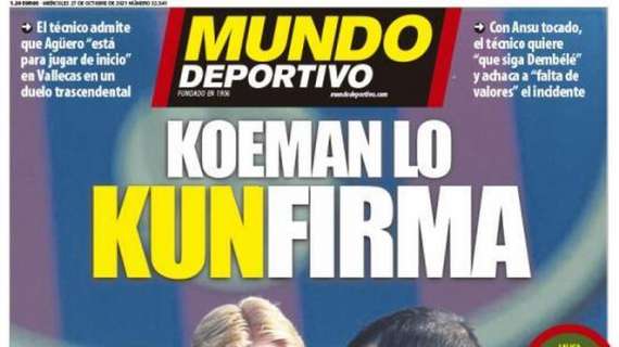 Mundo Deportivo: "Koeman lo KUNfirma"