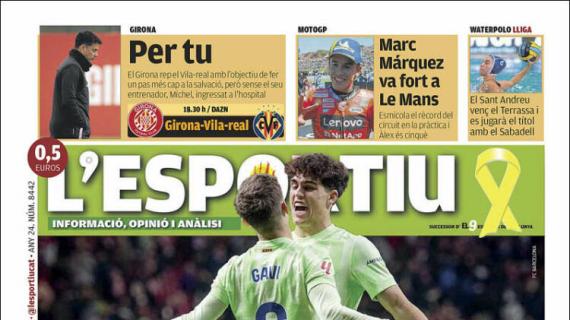 L'Esportiu: "Goleada"