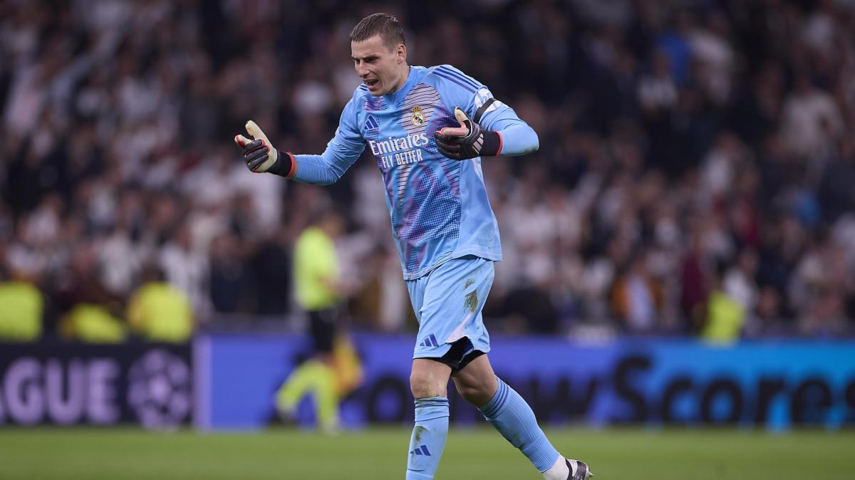 Llegó la temida sanción: un partido a Lunin tras el Clásico; el Real Madrid prepara el recurso