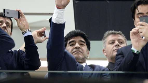 Maradona desmiente incidente con su novia