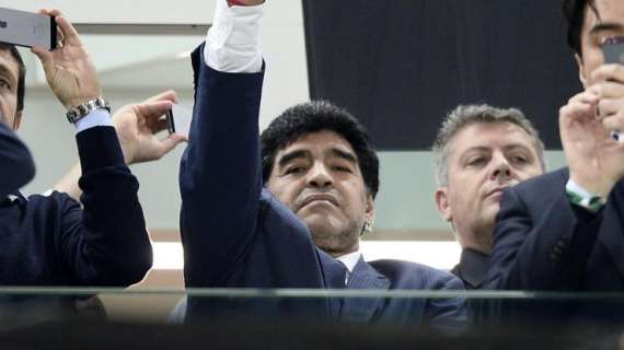 Maradona termina con pelea el 'Partido Por la Paz' de Colombia